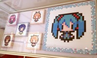 Pixel art illustrations.