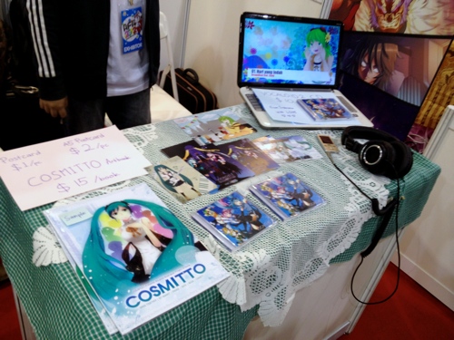 Anime Festival Asia 2012 - VOCALO.ID Booth