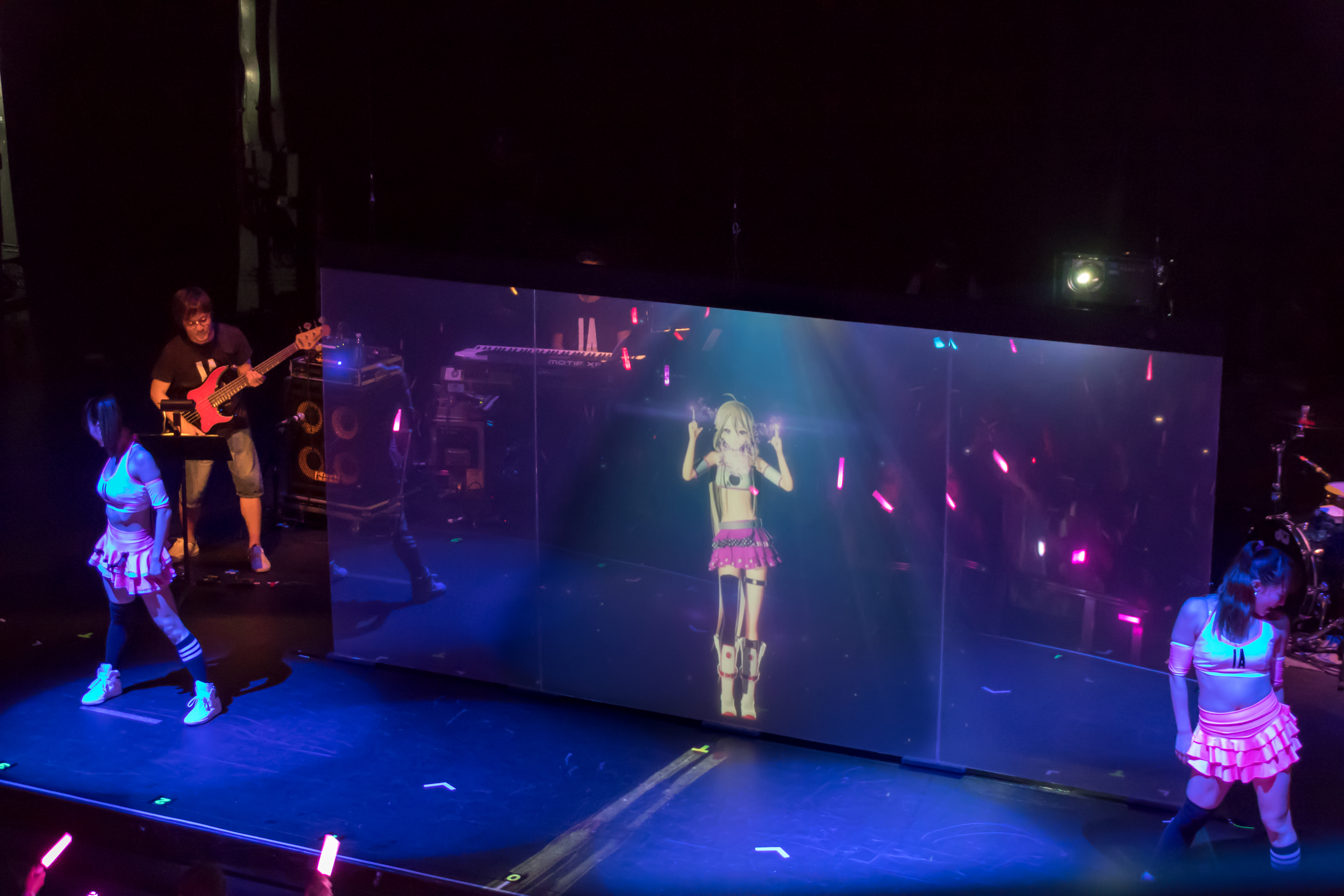 IA performing Shooting Star