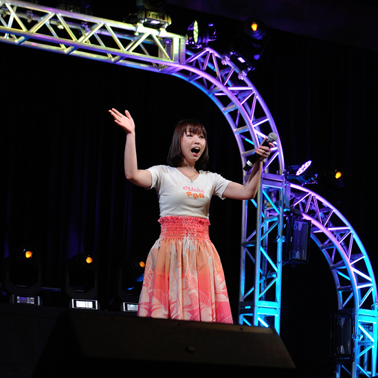 Shimoda at the Kawaii Kon 2016 Opening Ceremonies